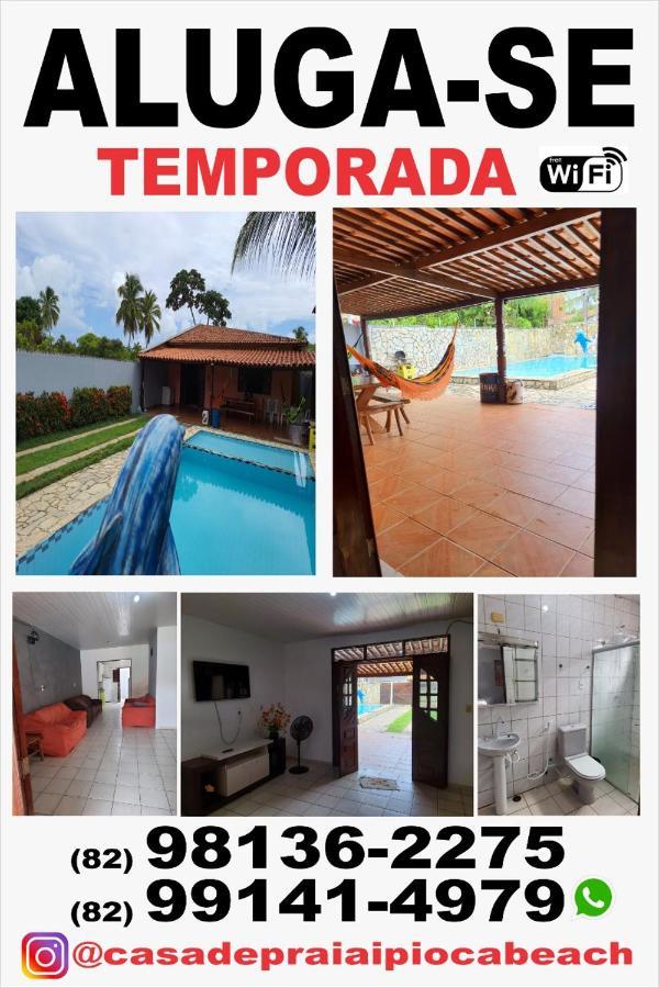Casa De Praia Ipioca Beach E A Sua Melhor Escolha Em Maceio-Al Exteriör bild